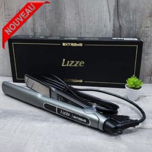 Lisseur cheveux professionnel 450 F avec plaques en titane Lizze Extreme
